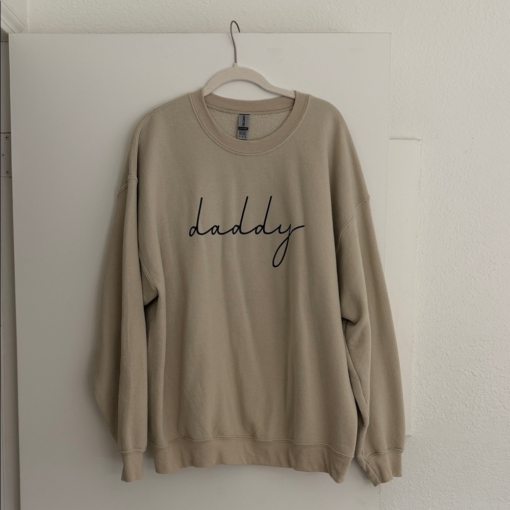 Beige Crewneck Sweater